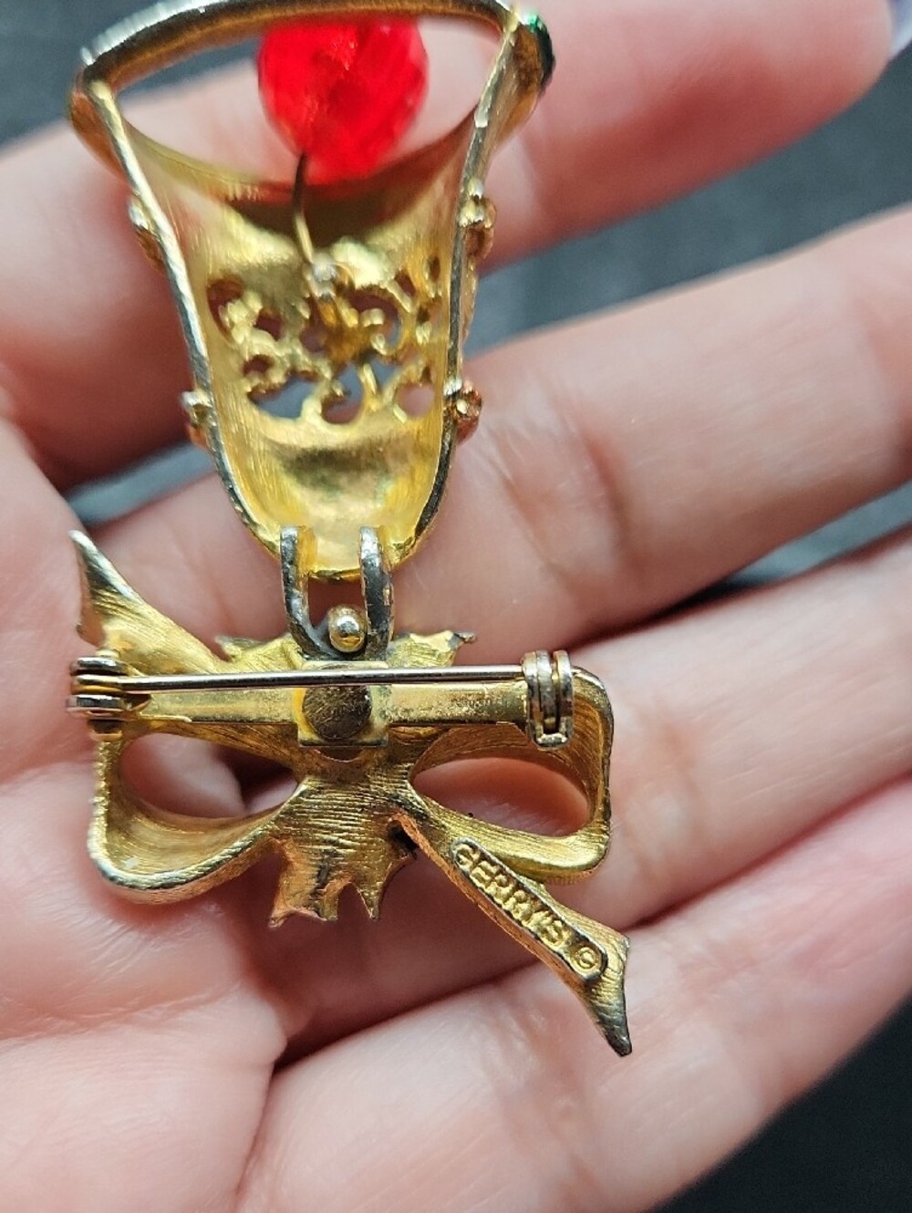 Gold-Tone  Holiday Brooche Bundle - Picture 11 of 11